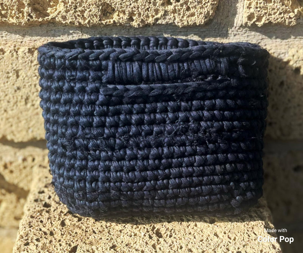 Borsa Blu Notte Elegante-Borsa Artigianale