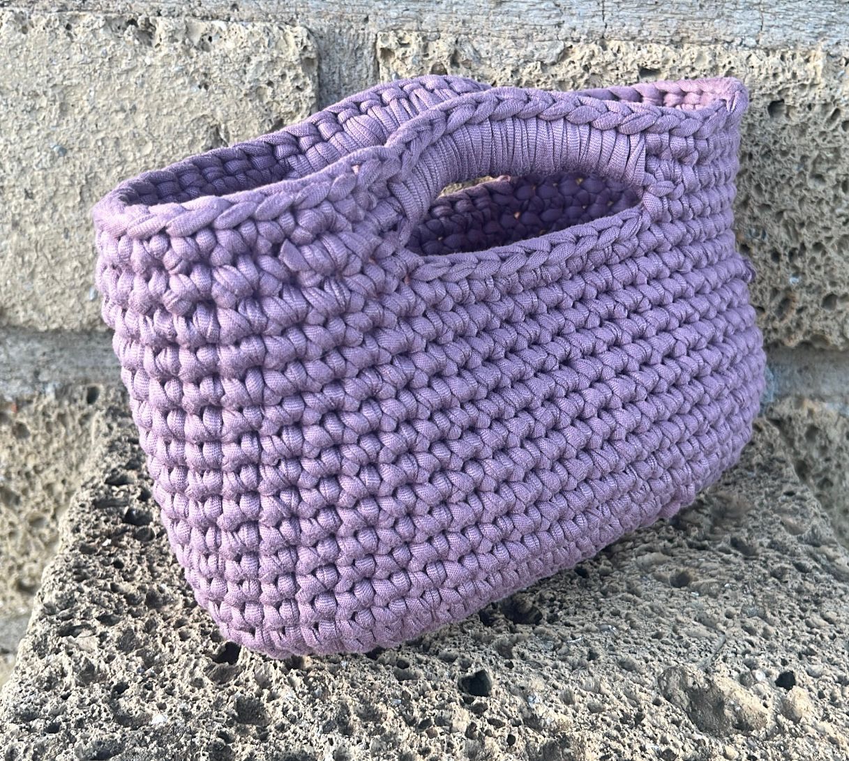 Borsa a Mano Color Glicine